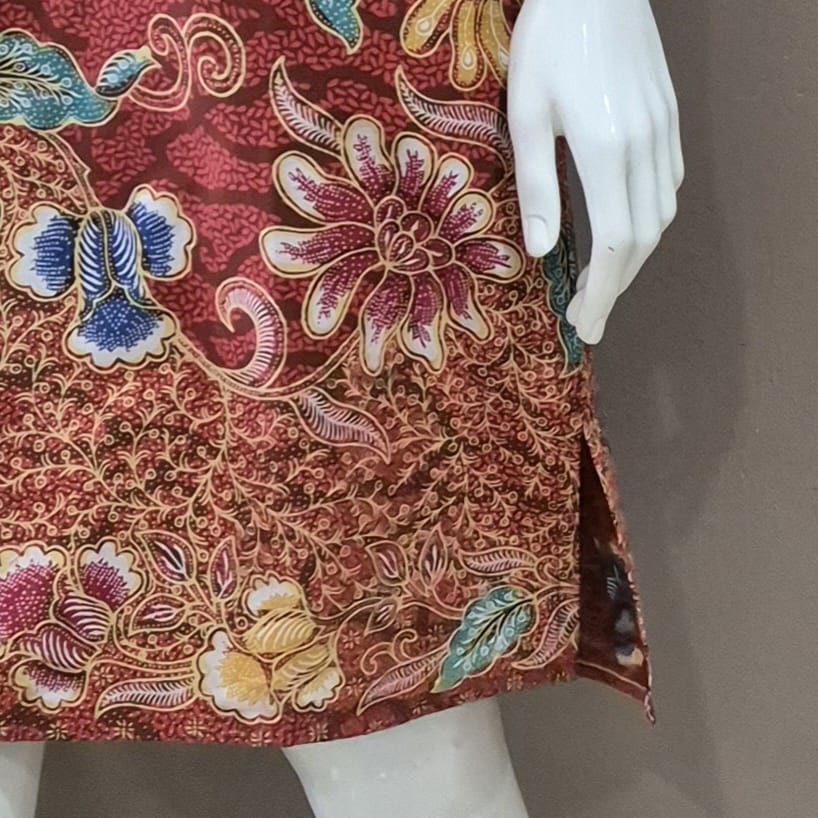 Classic Pankou Flip Sleeve Dress - S