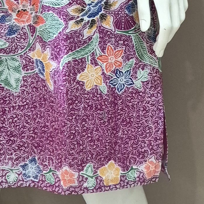 Classic Pankou Flip Sleeve Dress - M