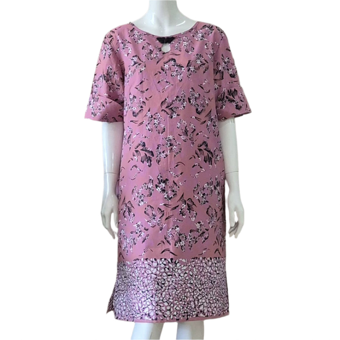 Classic Pankou Flip Sleeve Dress - XL