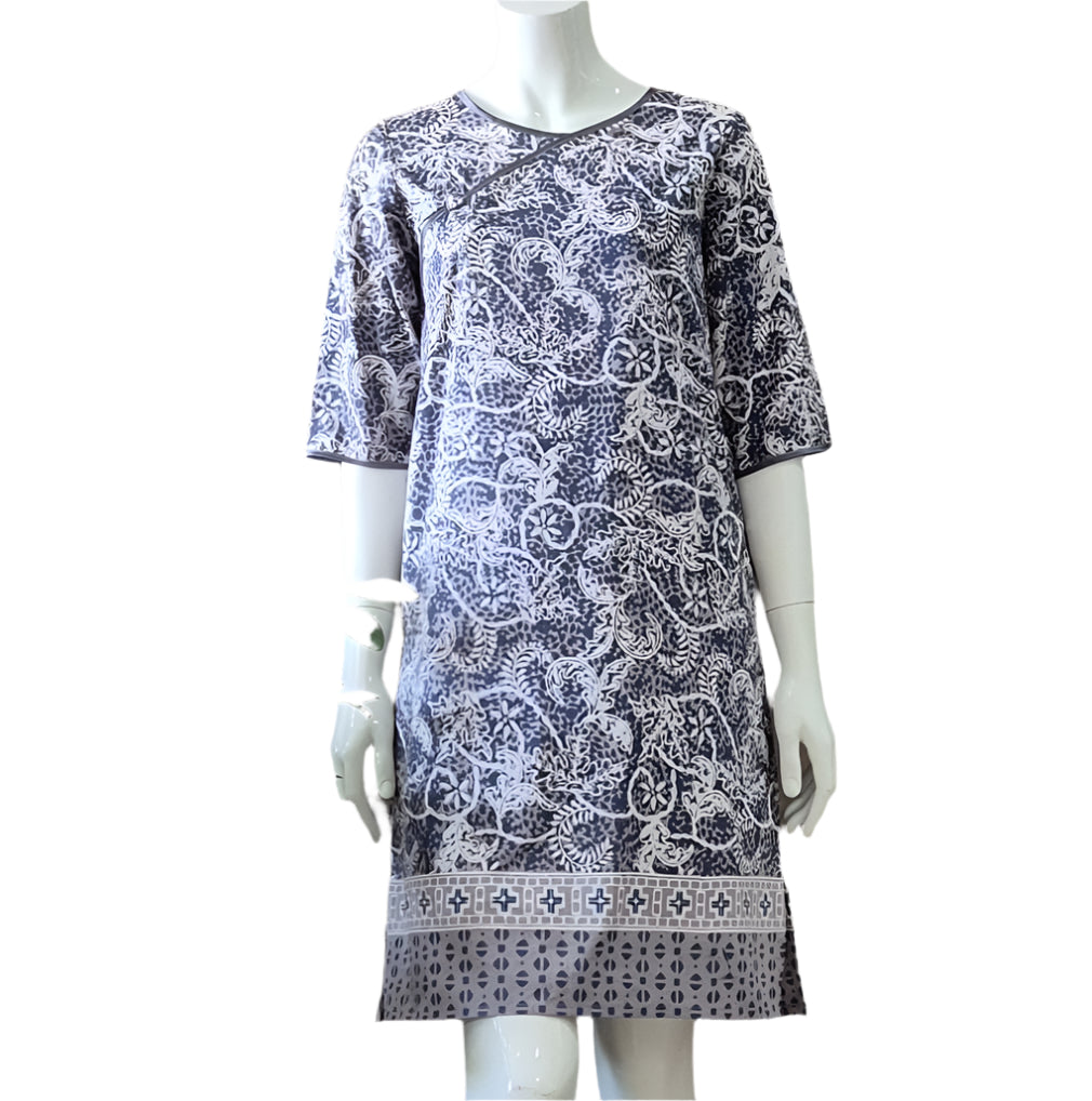 ? Classic Pankou 3/4 Sleeve Dress - XS