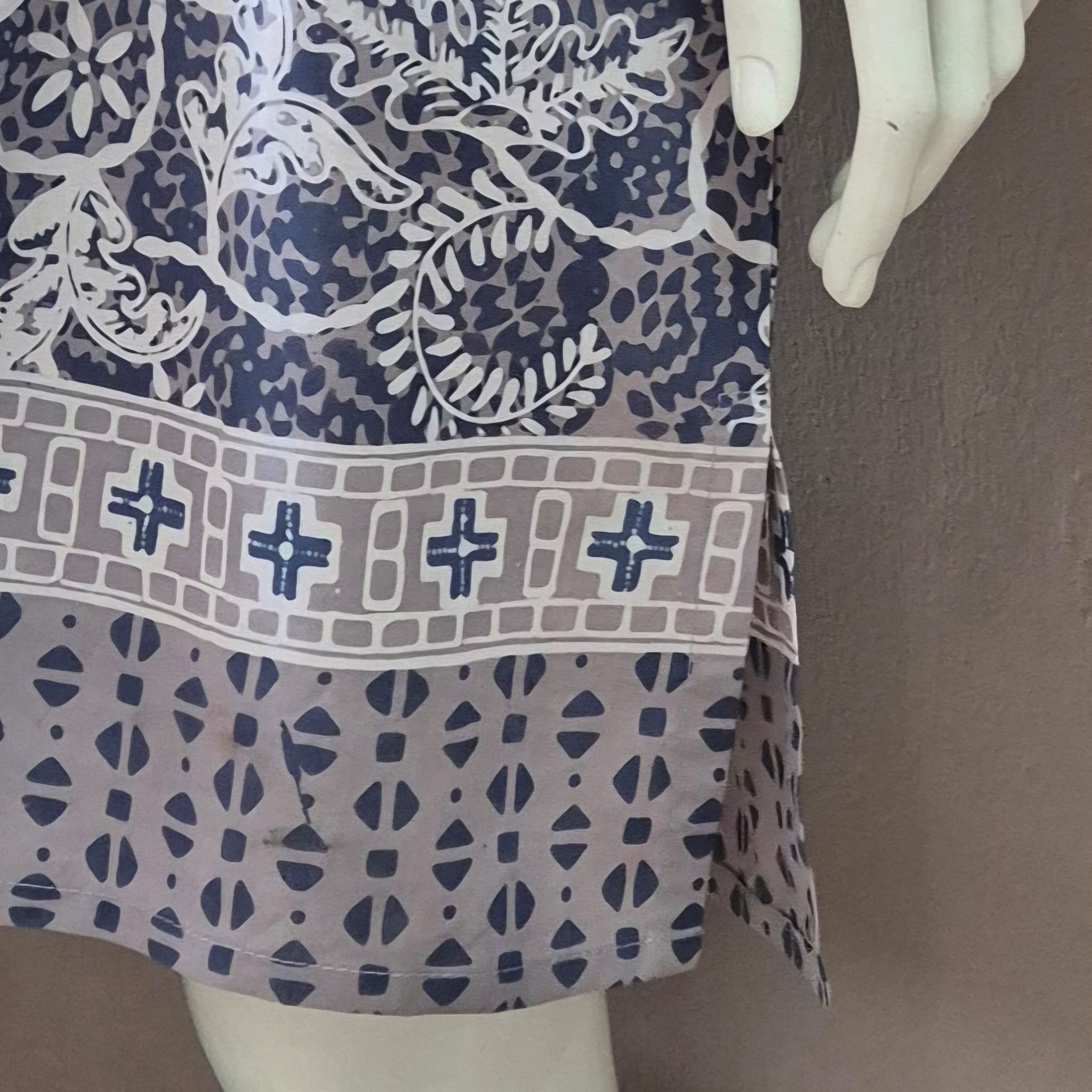 ? Classic Pankou 3/4 Sleeve Dress - XS