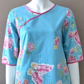 Classic Pankou 3/4 Sleeve Dress - XS