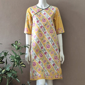 Classic Pankou 3/4 Sleeve Dress - XS