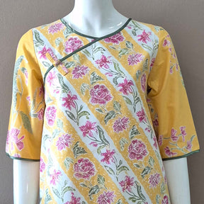 Classic Pankou 3/4 Sleeve Dress - XS