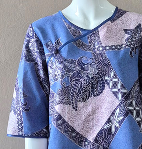 Classic Pankou 3/4 Sleeve Dress - M