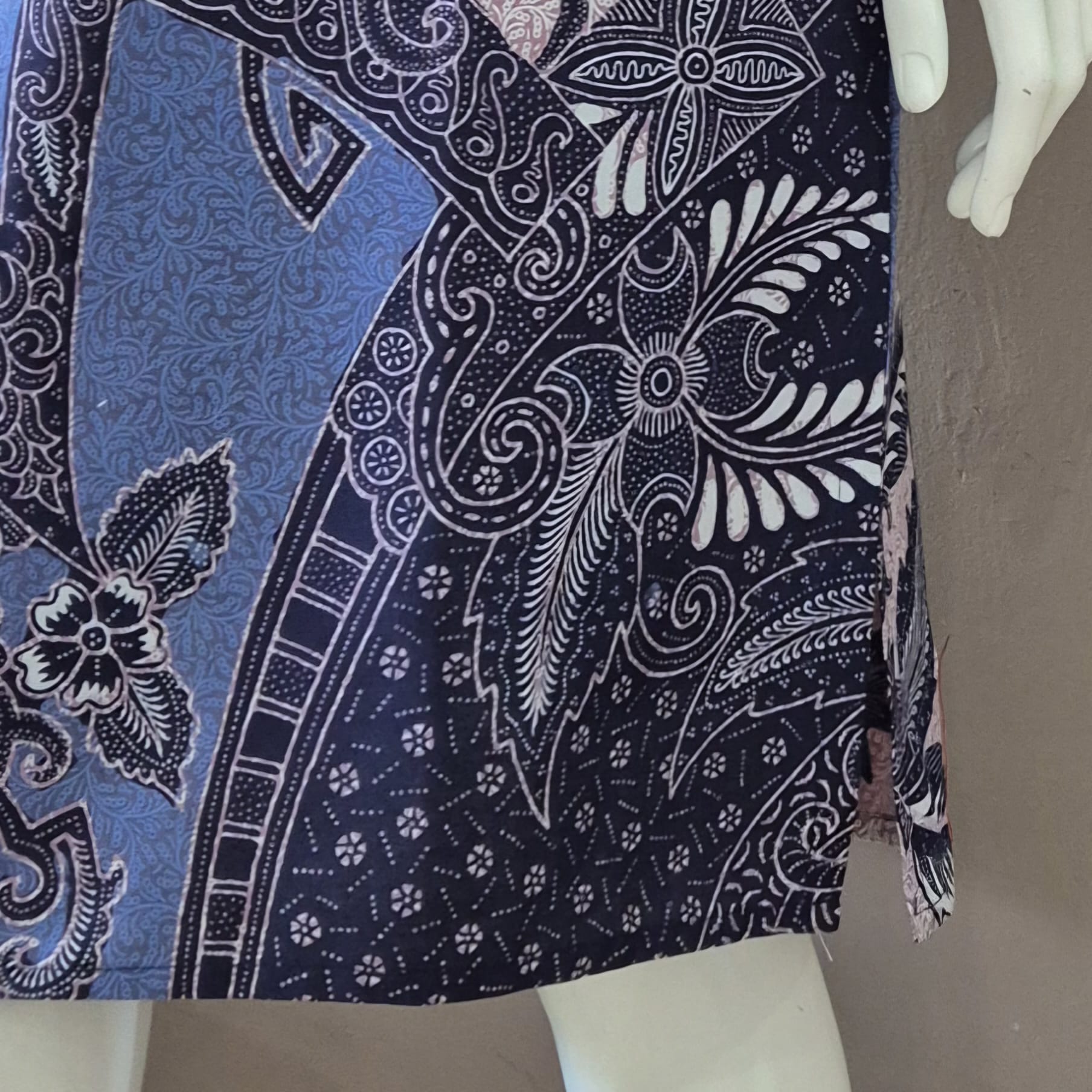 ? Classic Pankou 3/4 Sleeve Dress - M