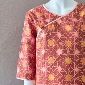Classic Pankou 3/4 Sleeve Dress - L