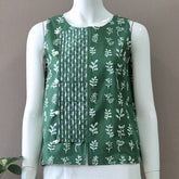 Tropical Side Button Top - XS