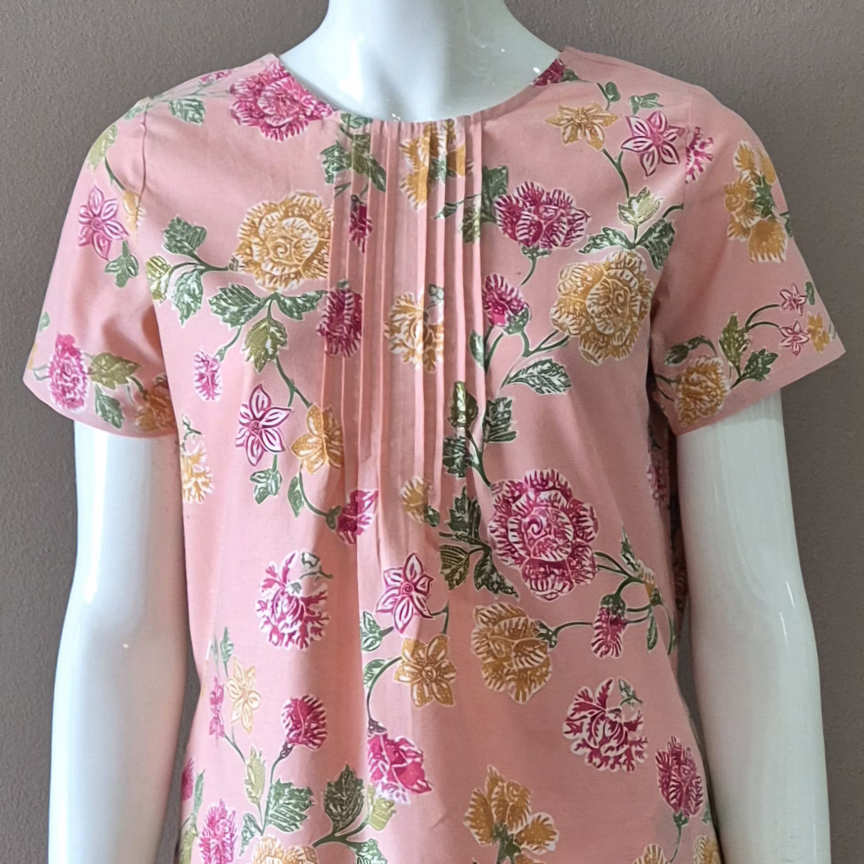 Front Pintuck Dress - XS