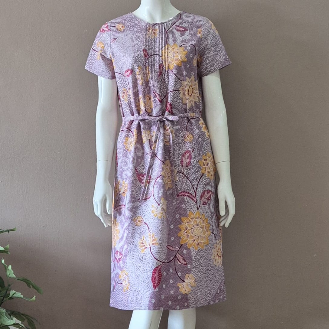 Front Pintuck Dress - S
