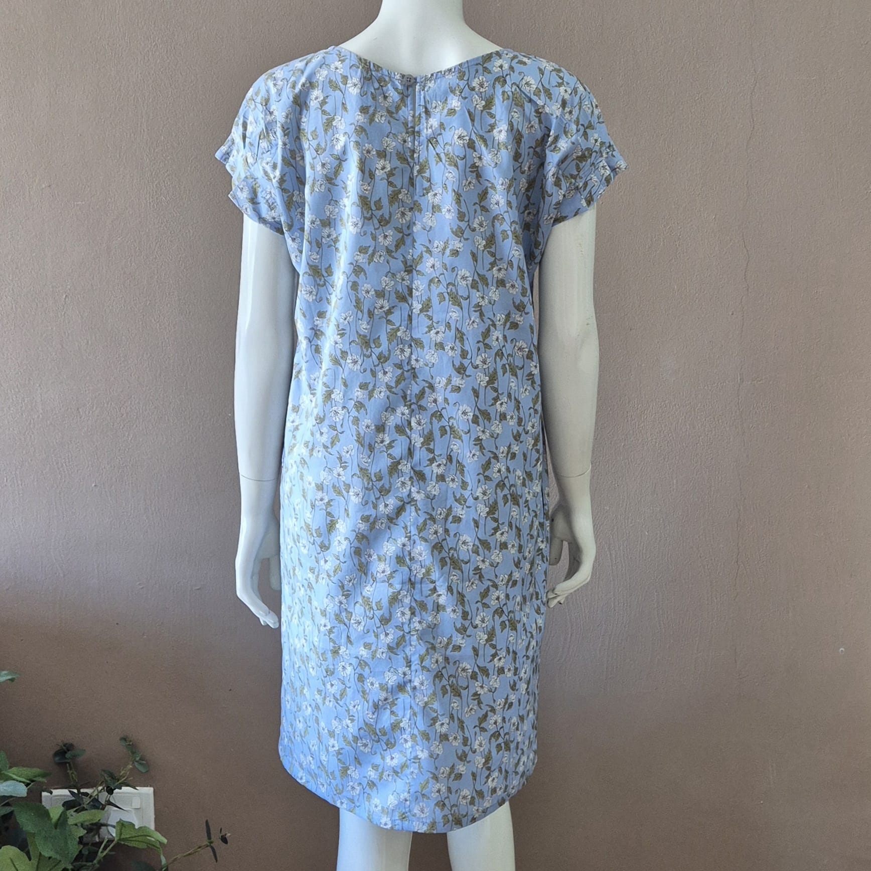 JP V Neck Tuck Dress