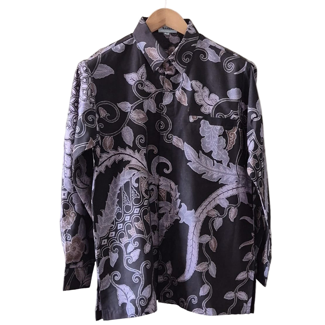 Regular Batik Men's Long Sleeve Shirt