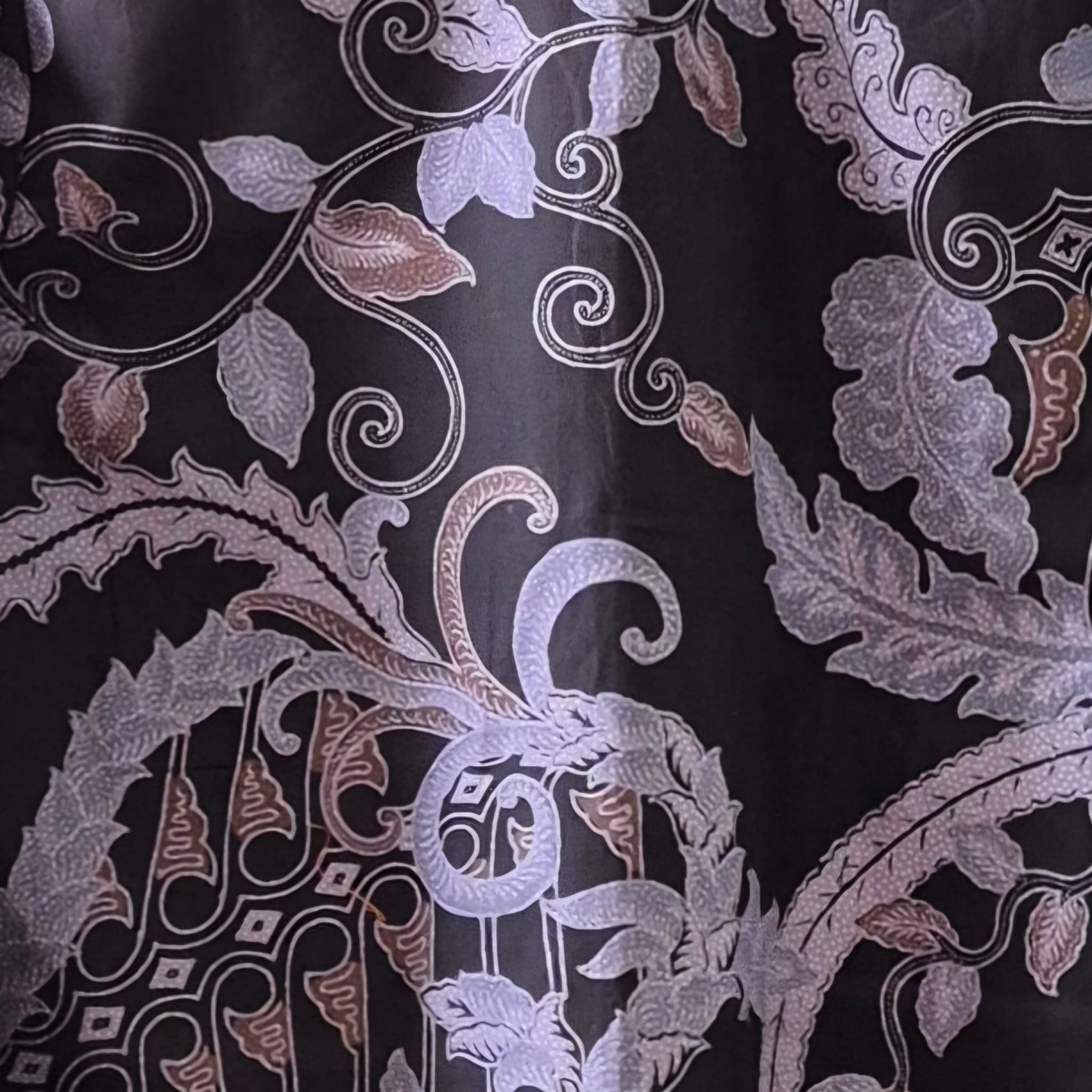 Regular Batik Men's Long Sleeve Shirt