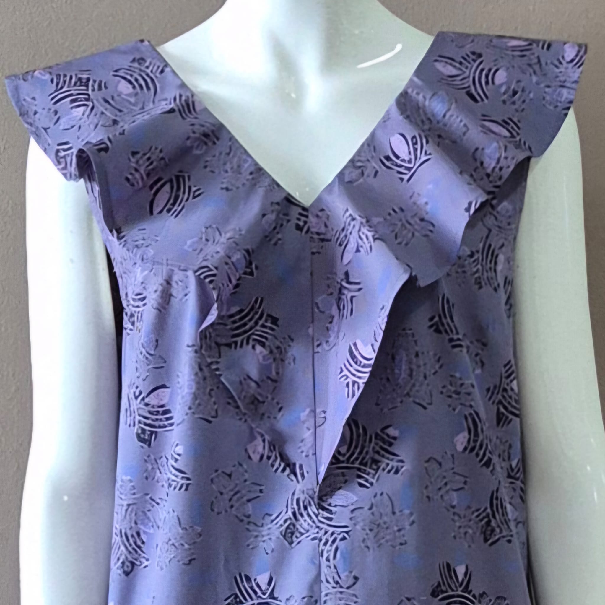 Summer Beach Maxi Dress - L