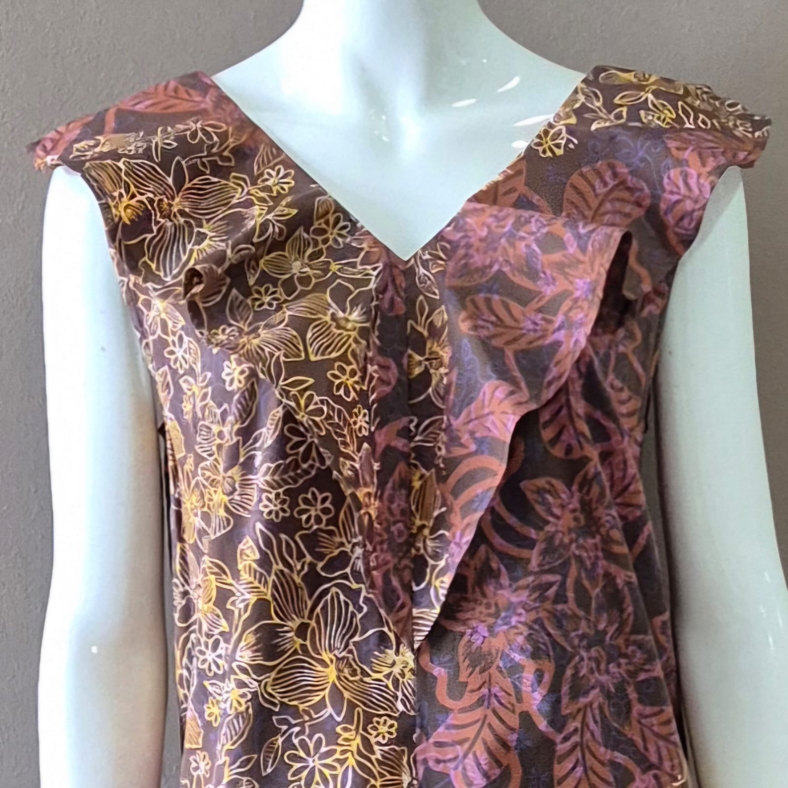 Summer Beach Maxi Dress - L