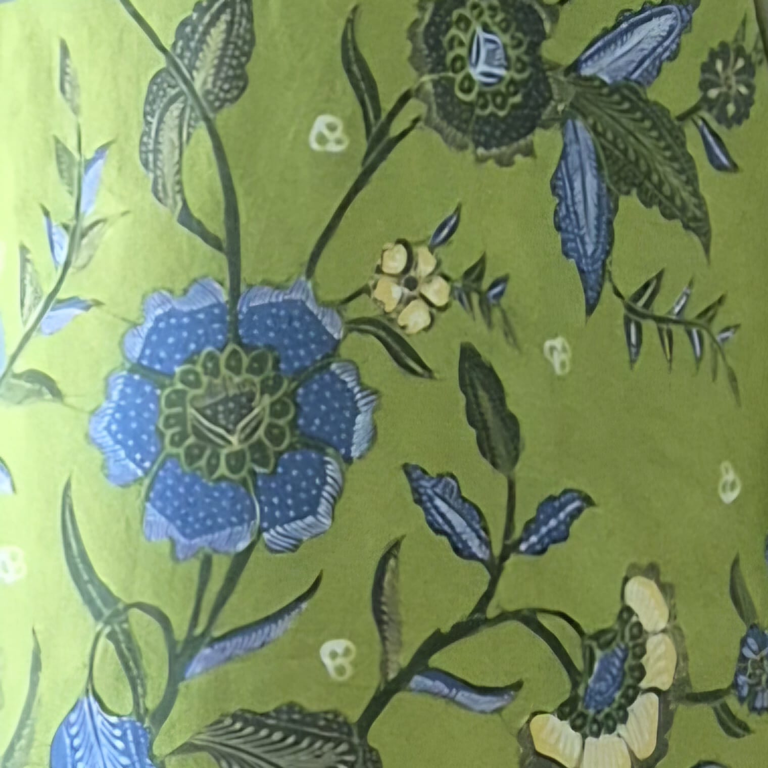 Batik Tulis Cheongsam Relax Dress - L