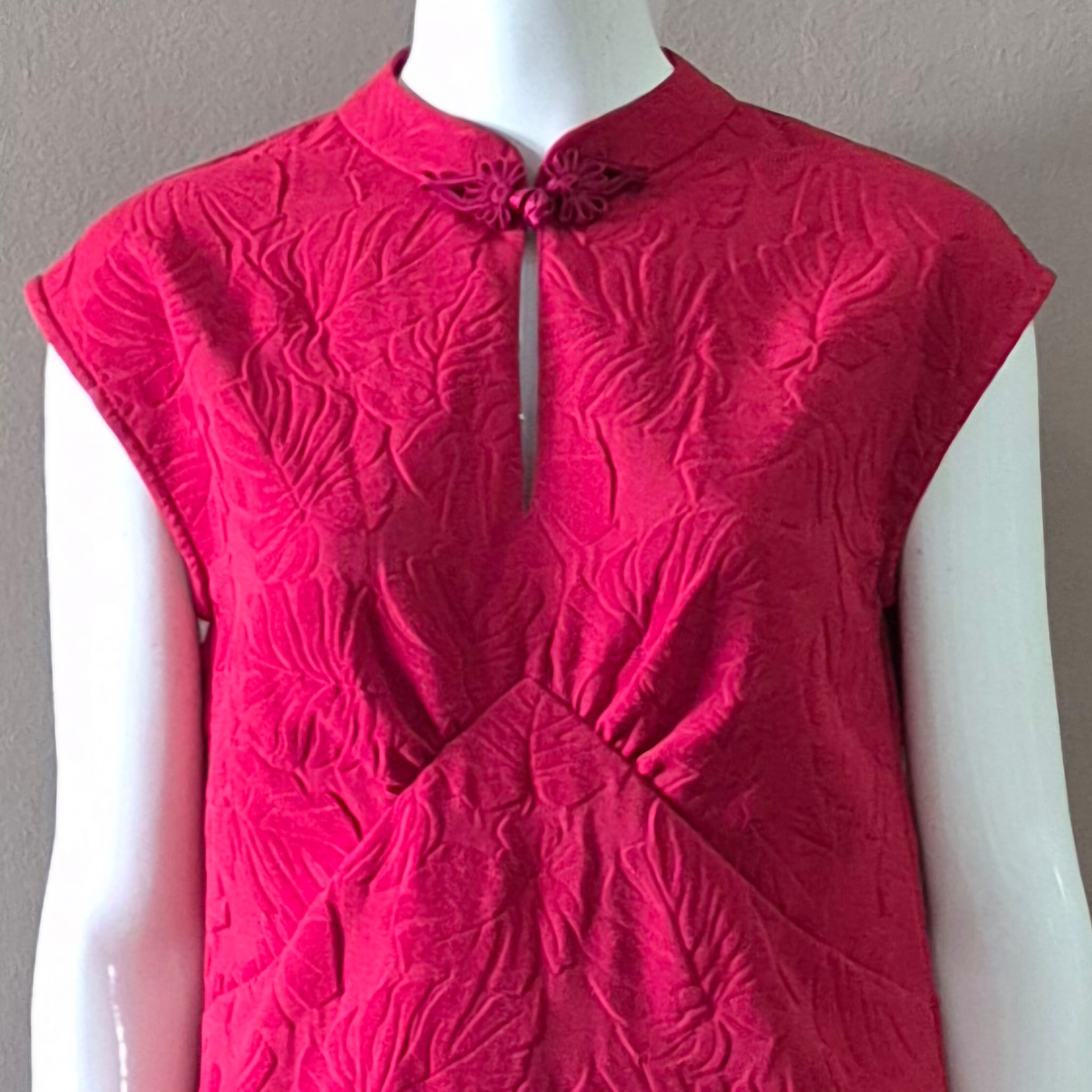 JP Cheongsam Flare Midi Dress