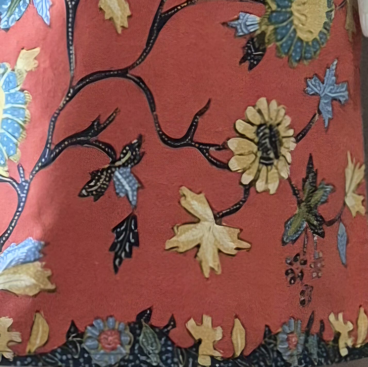 Batik Tulis Cheongsam Relax Dress - S