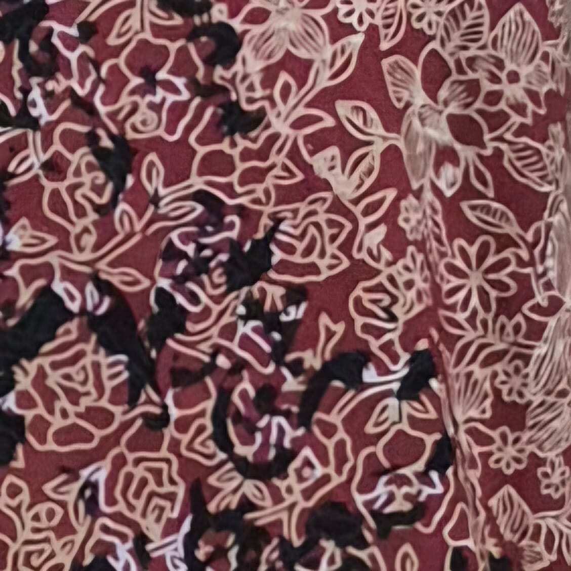 Casual Mandarin Collar Top - L