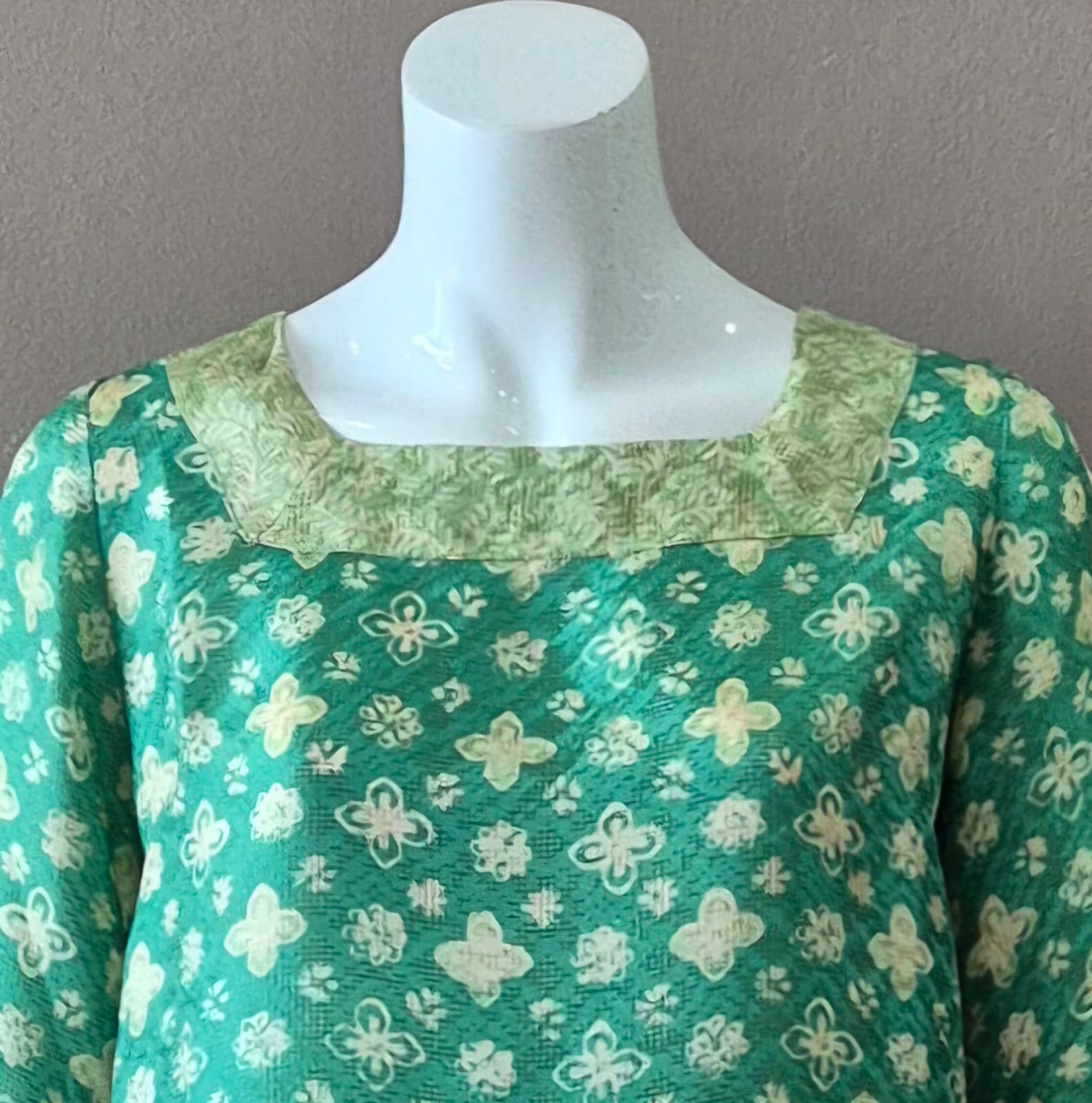 Square Neck Tunic - M