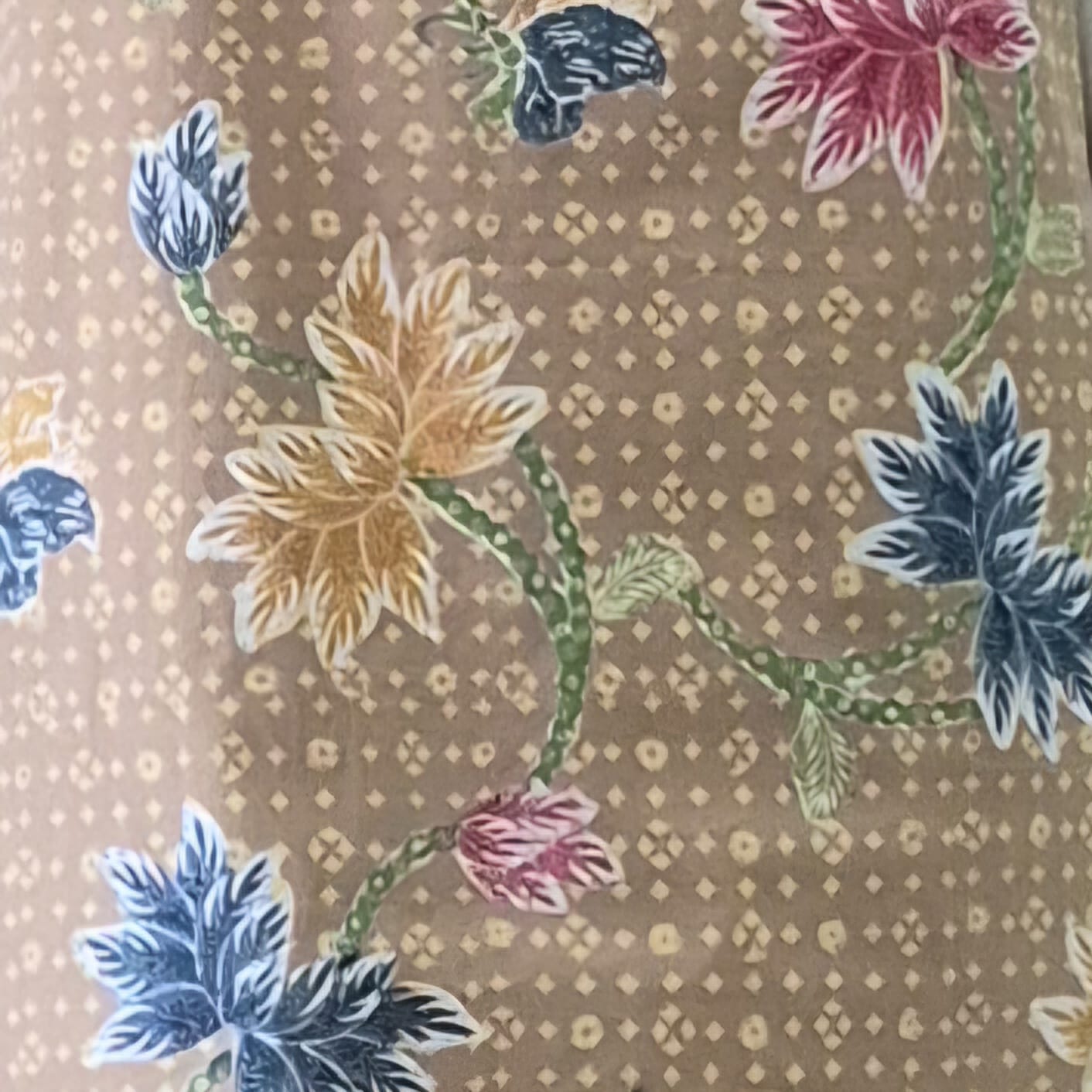 2 Buttons Cheongsam Relax Dress - XS