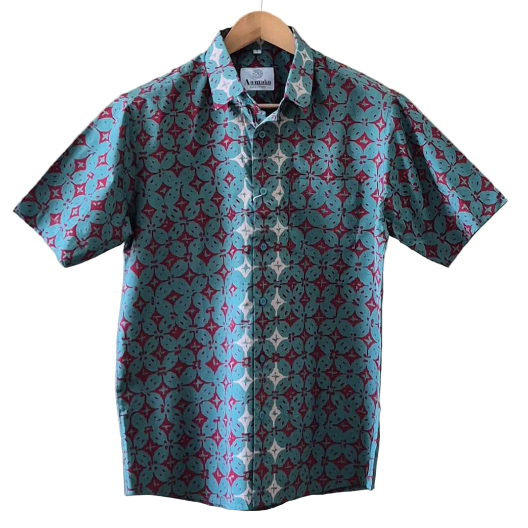 Batik Men's Short Sleeve Shirt