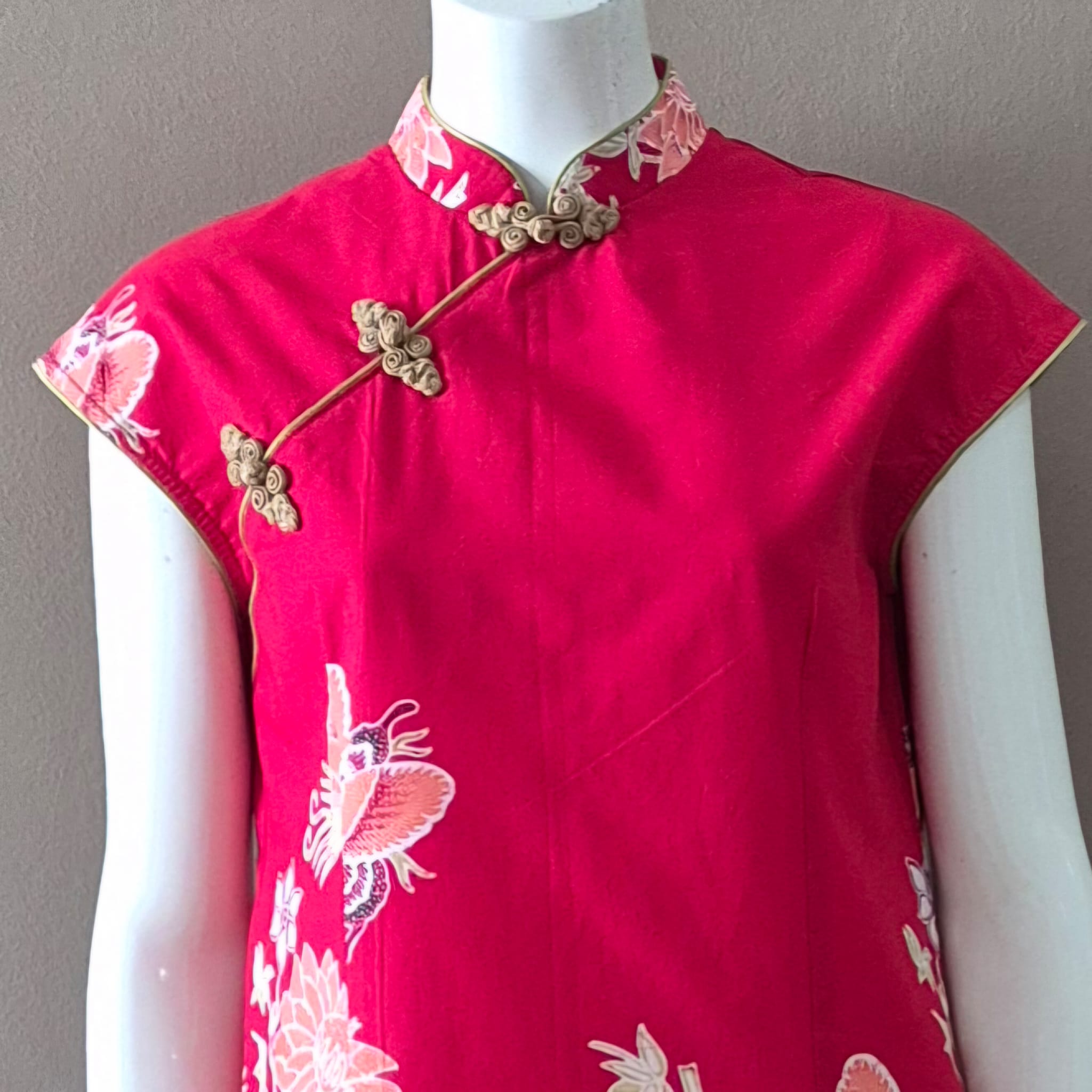 Batik Nyonya Cheongsam Dress -S