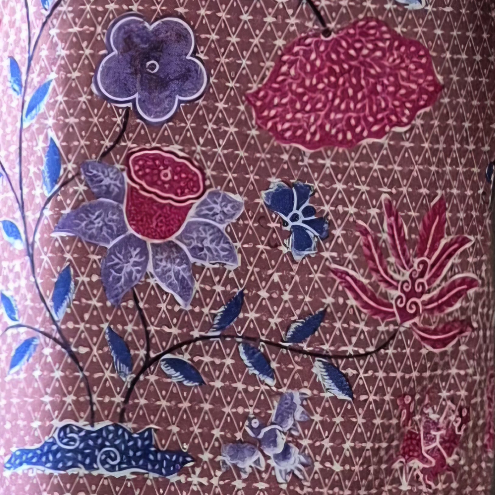 Batik Nyonya Cheongsam Dress -M