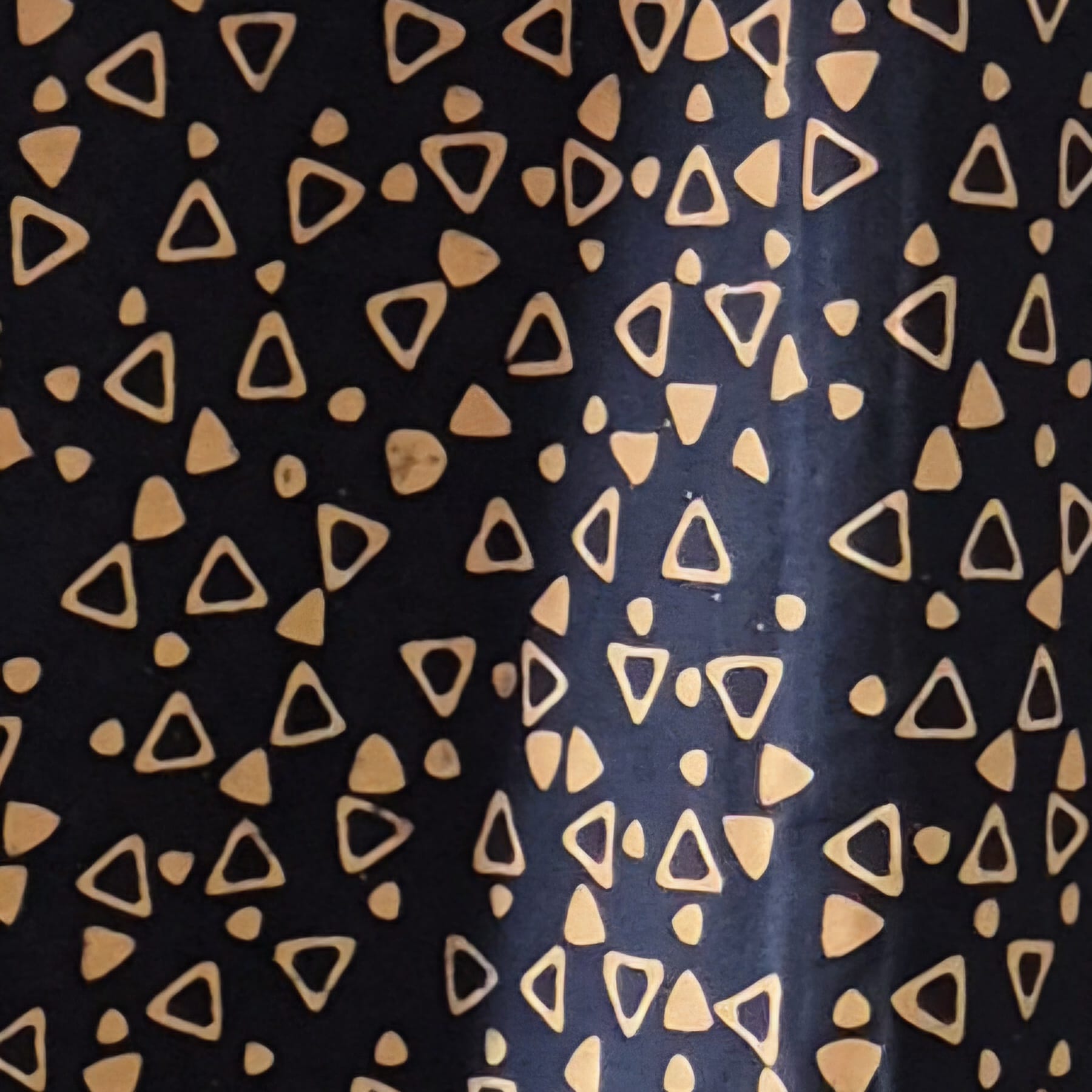 Men's Batik Linen Short Sleeve Shirt - M