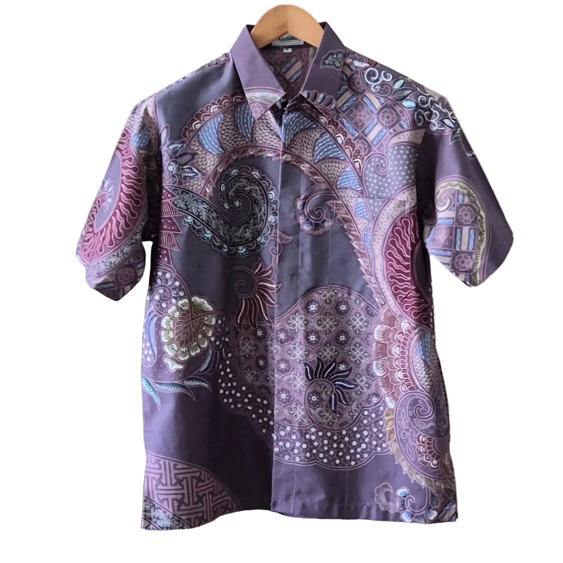 Regular Batik Men's Short Sleeve Shirt