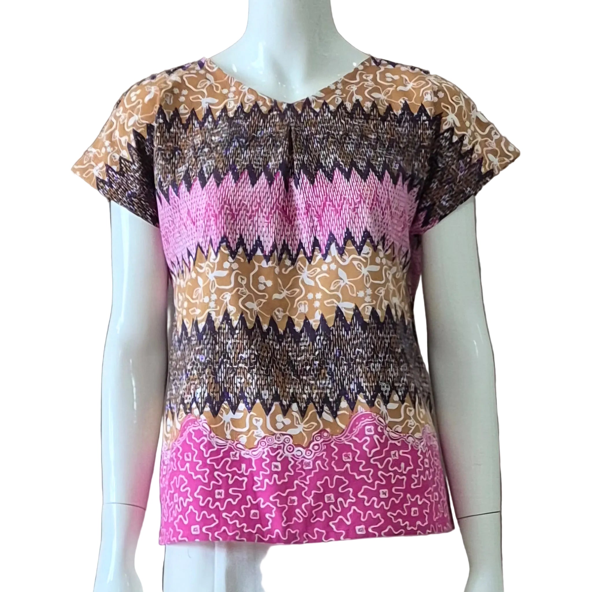 V Neck Tuck Top - XS