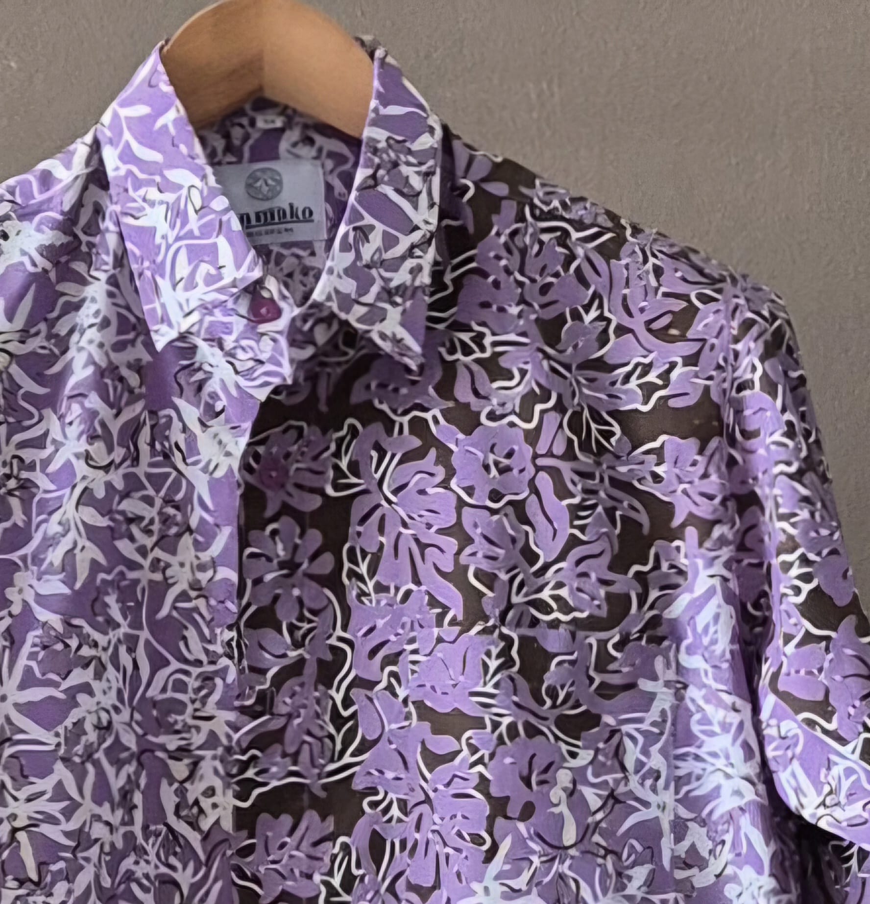 Batik Men's Long Sleeve Shirt