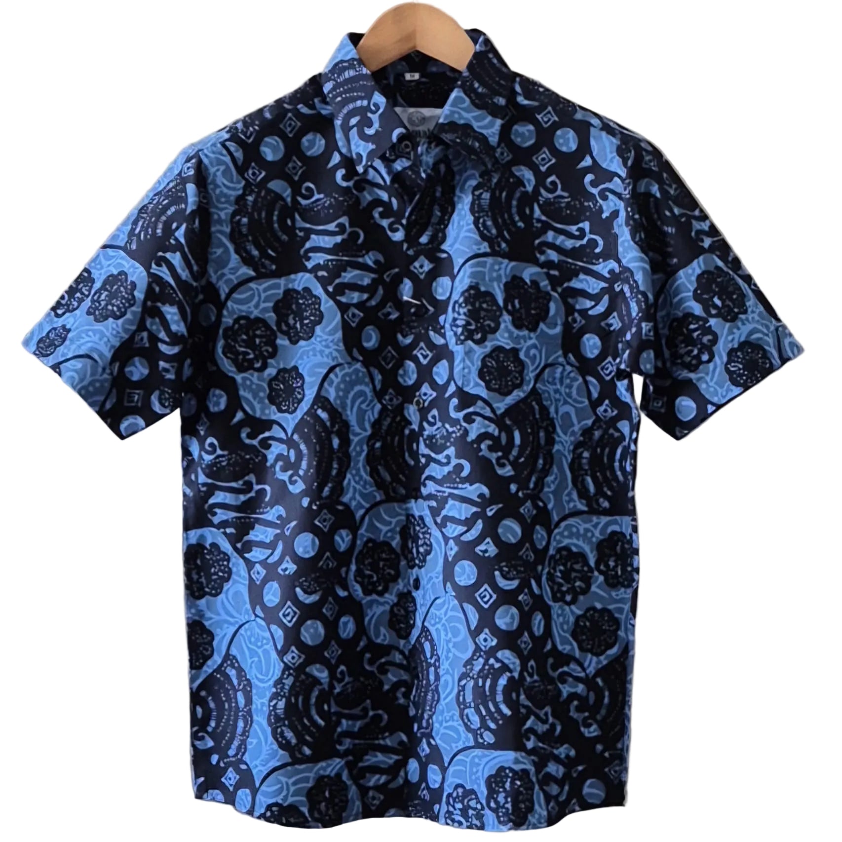 Batik Men's Short Sleeve Shirt - M