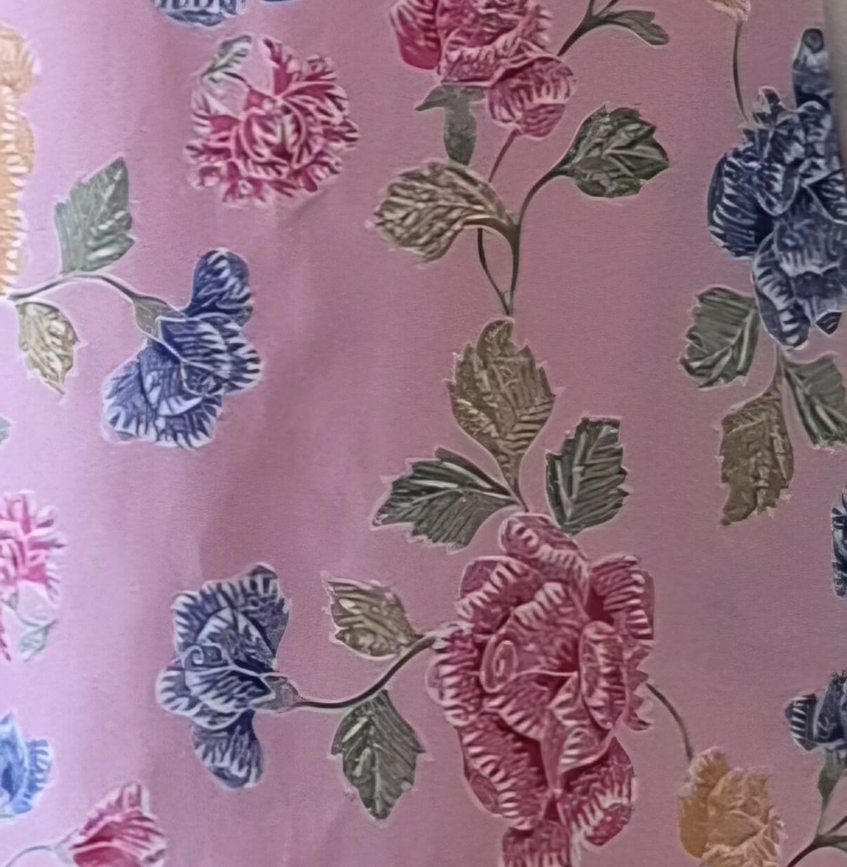 2 Buttons Cheongsam Relax Dress - XS