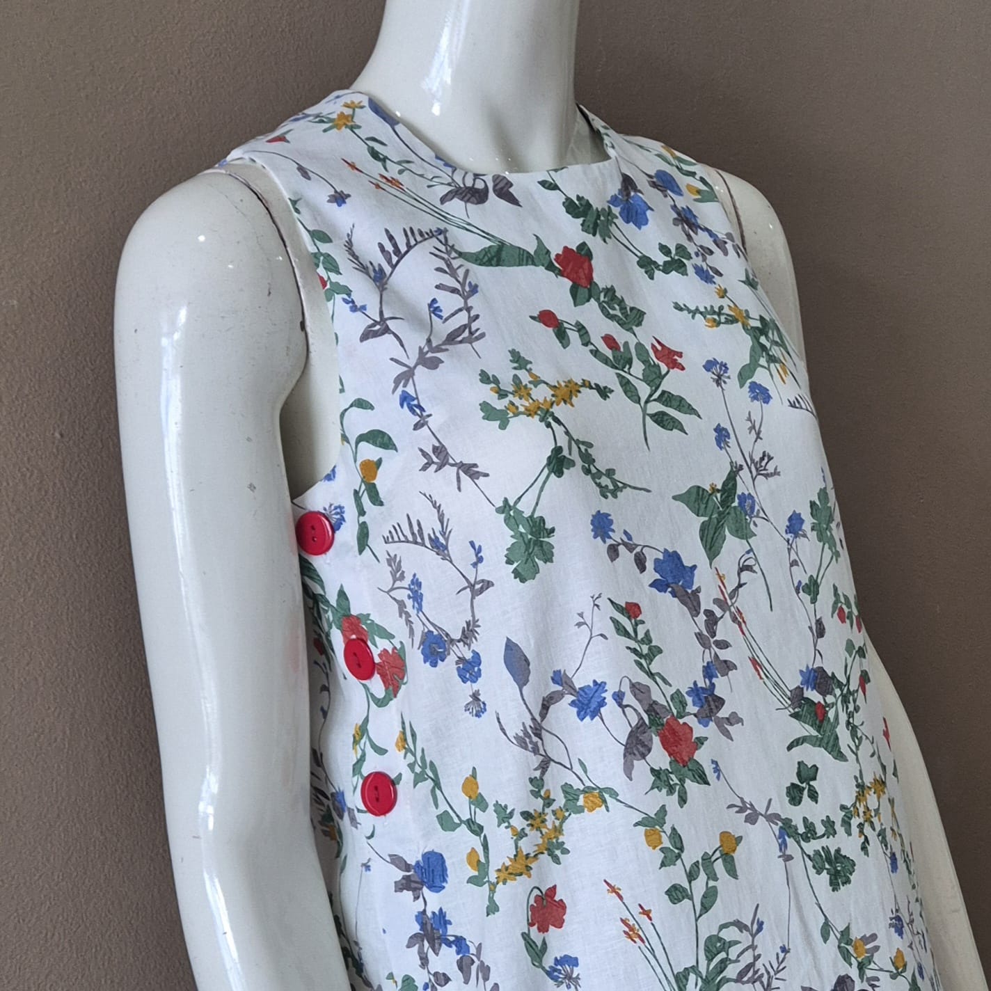 JP Linen Round Neck Maxi Dress