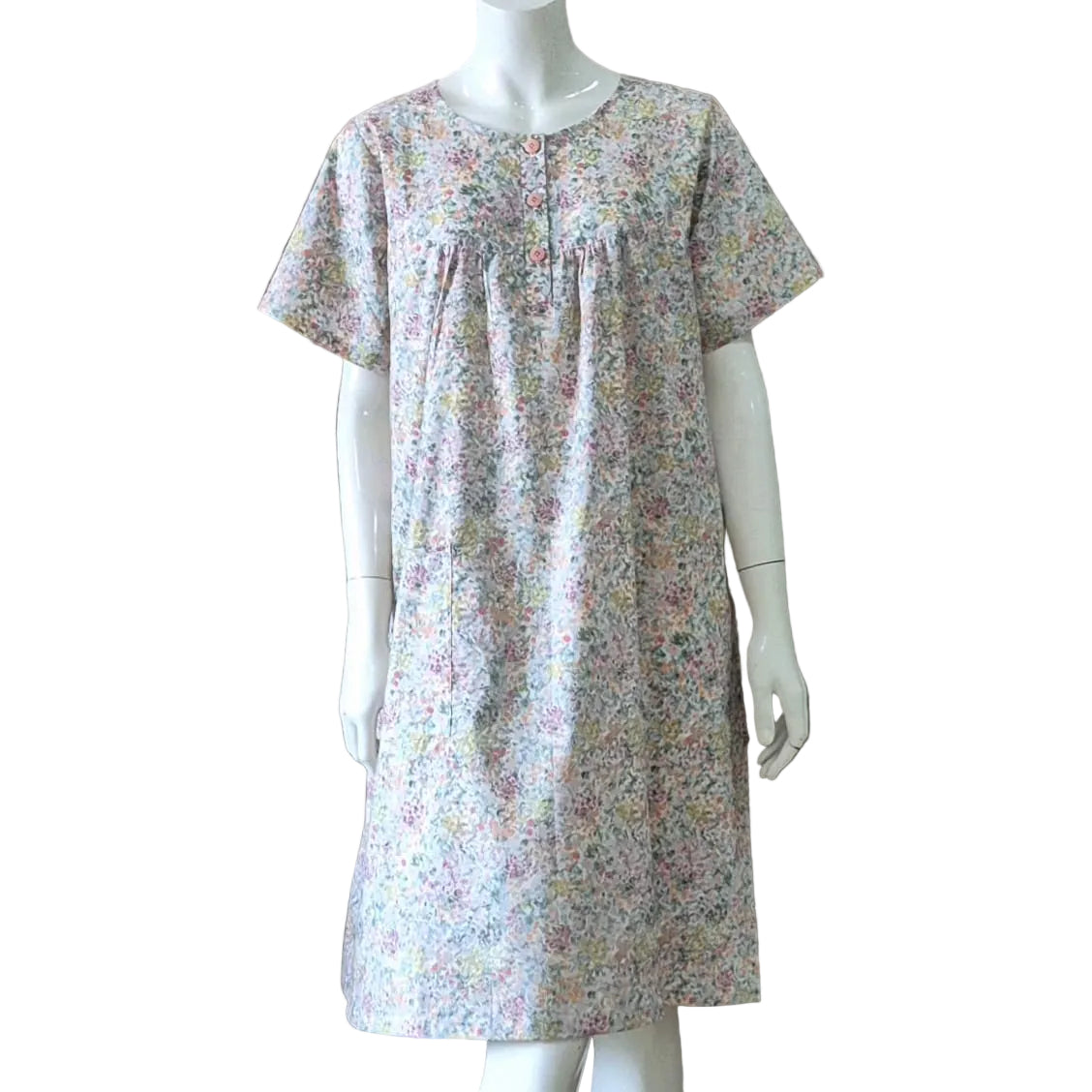 Night Dress with w/Chest Gather