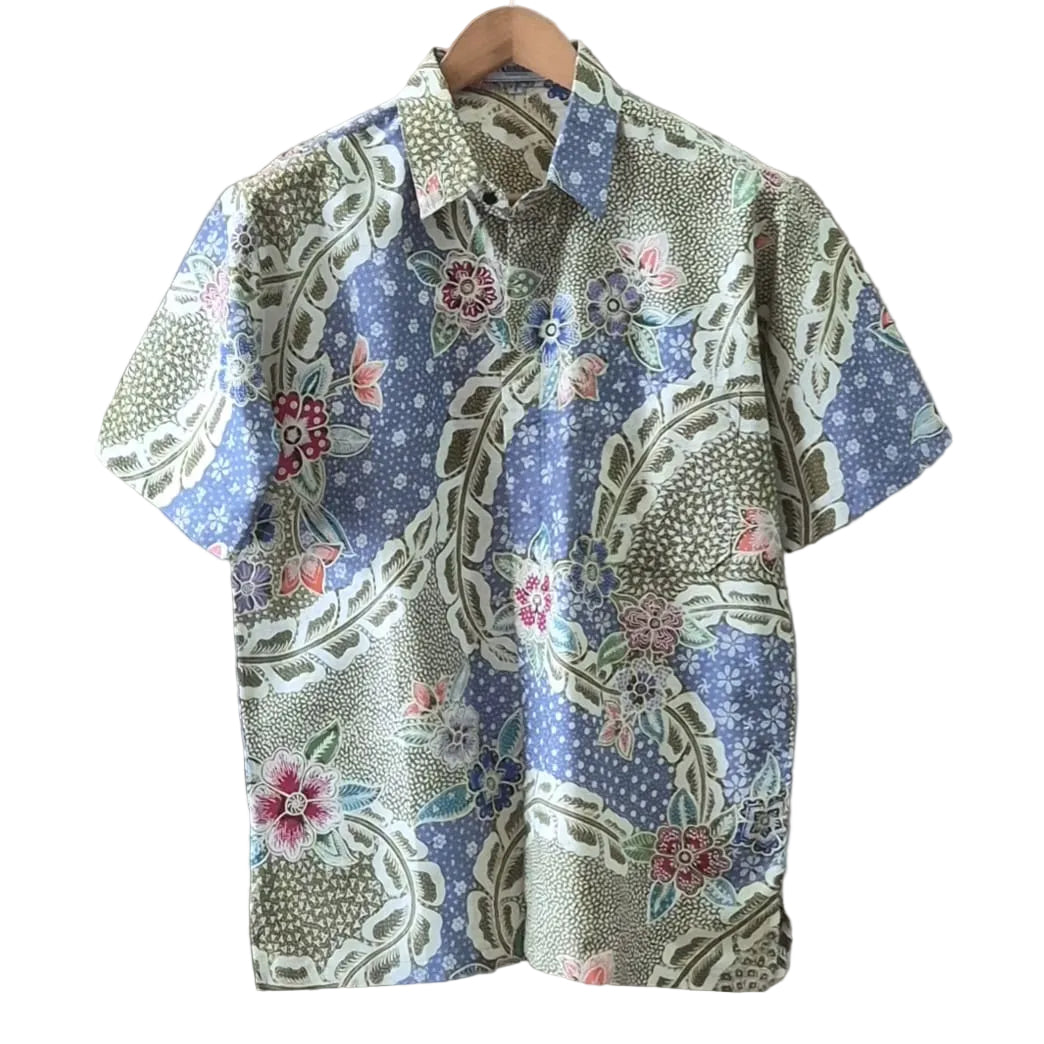Regular Batik Men's Short Sleeve Shirt