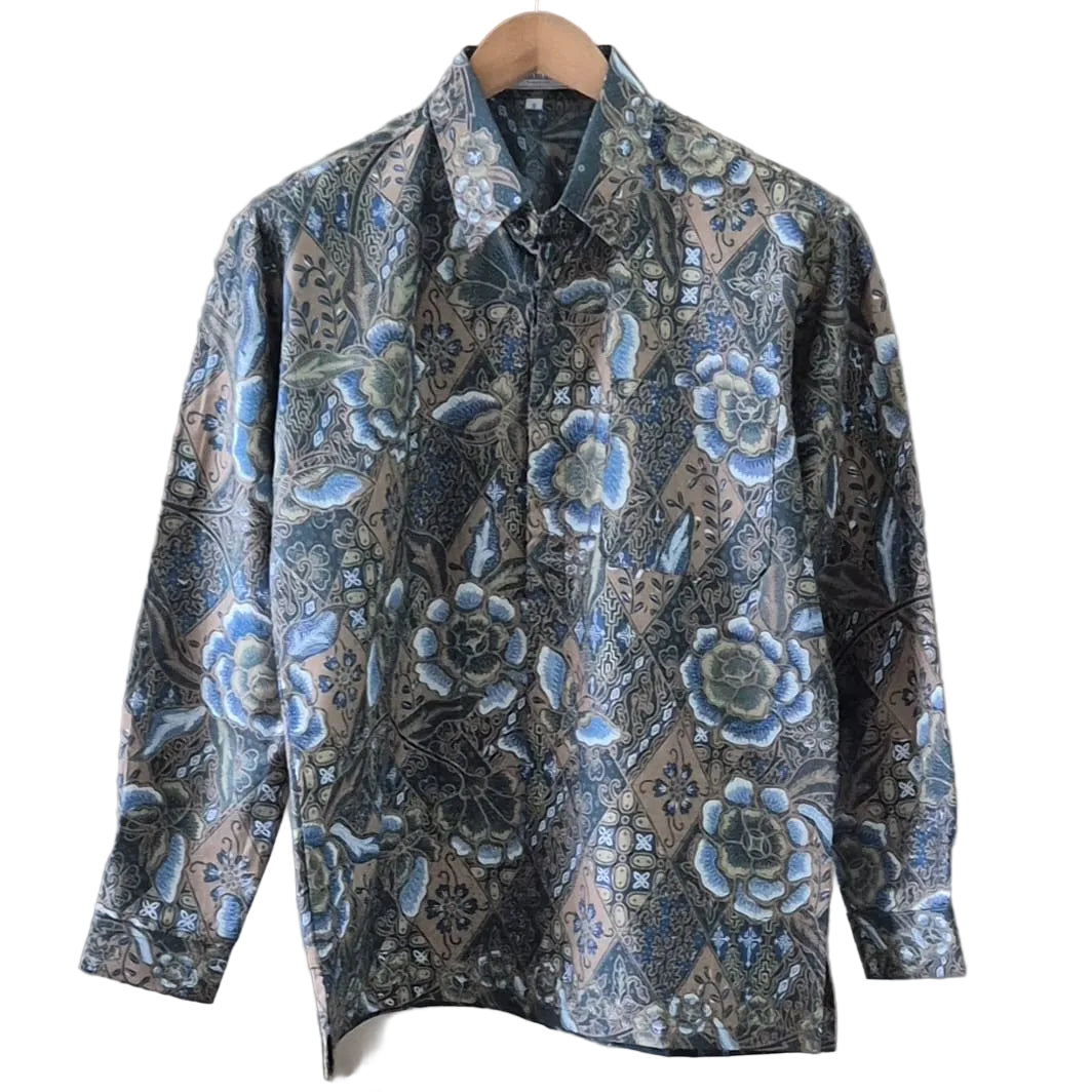 Regular Batik Men's Long Sleeve Shirt