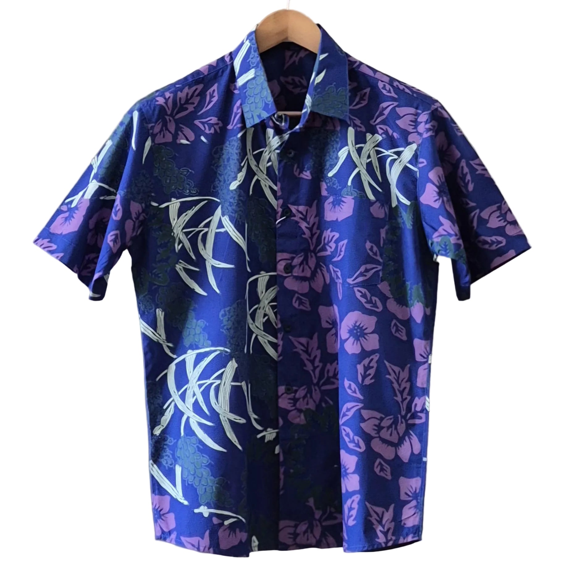 Batik Men's Short Sleeve Shirt - L