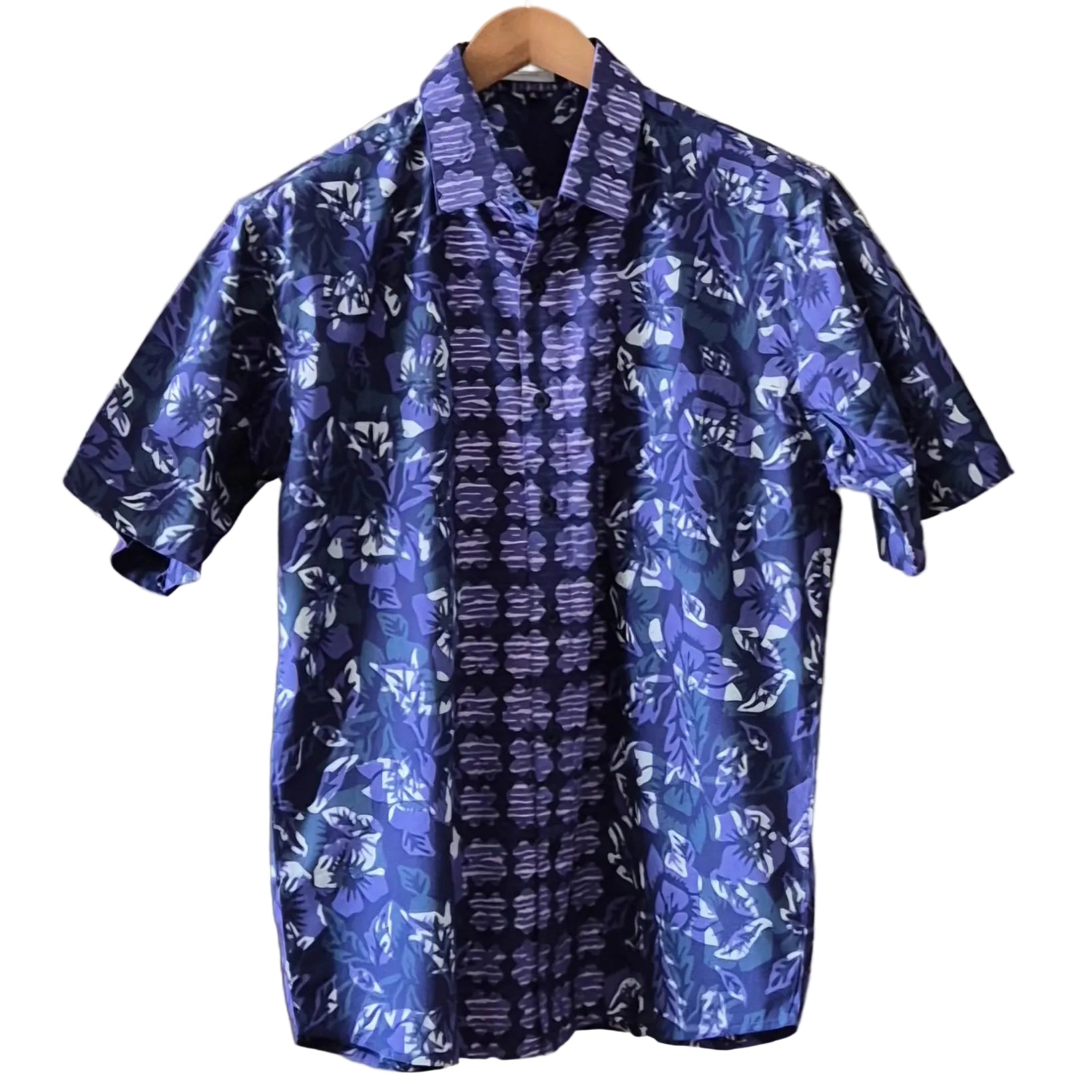 Batik Men's Short Sleeve Shirt - XL