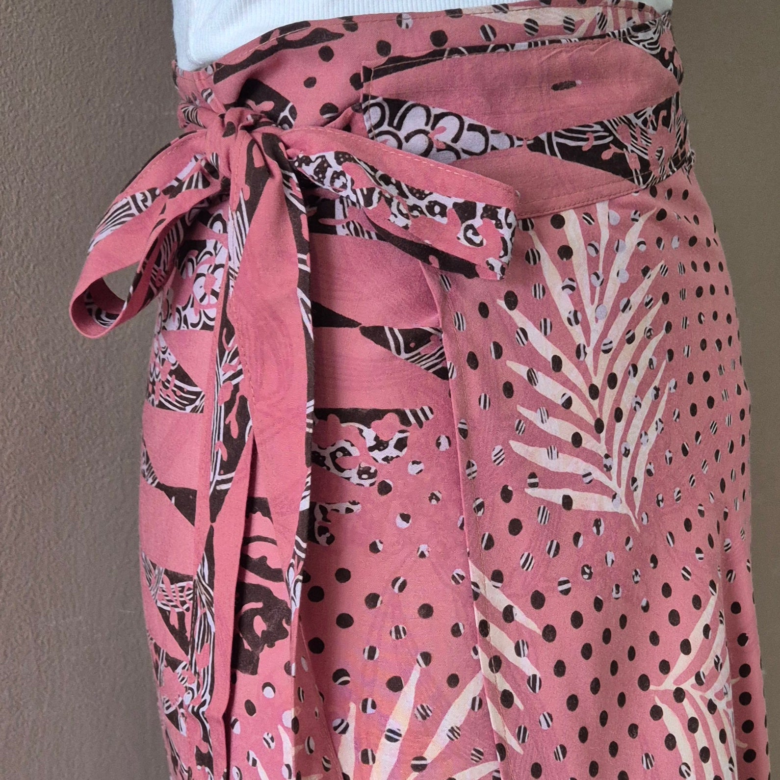 Wrap Midi Skirt