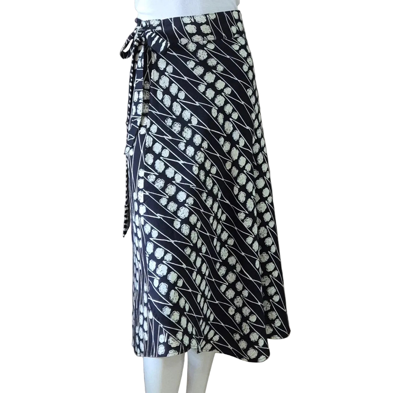 Wrap Midi Skirt