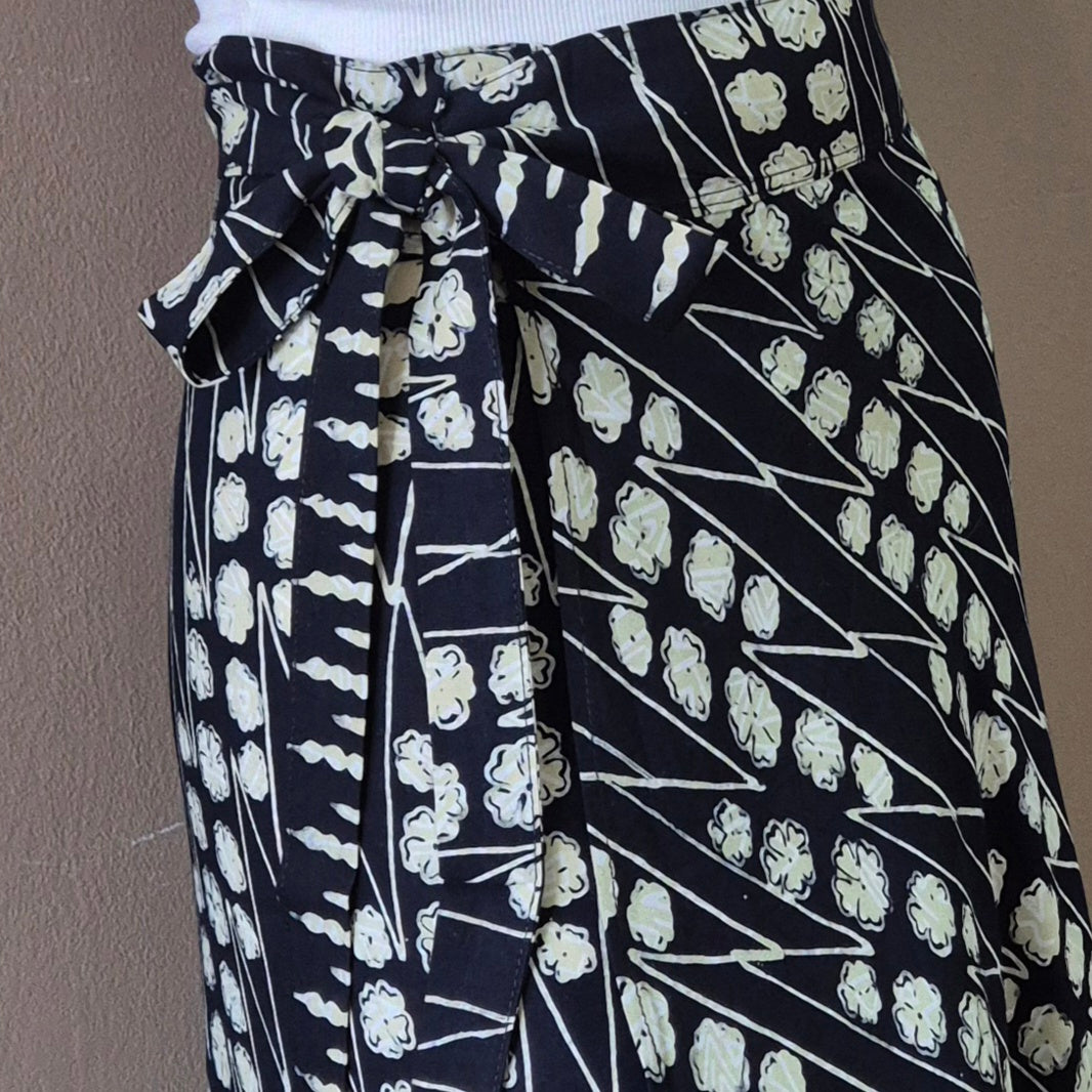 Wrap Midi Skirt