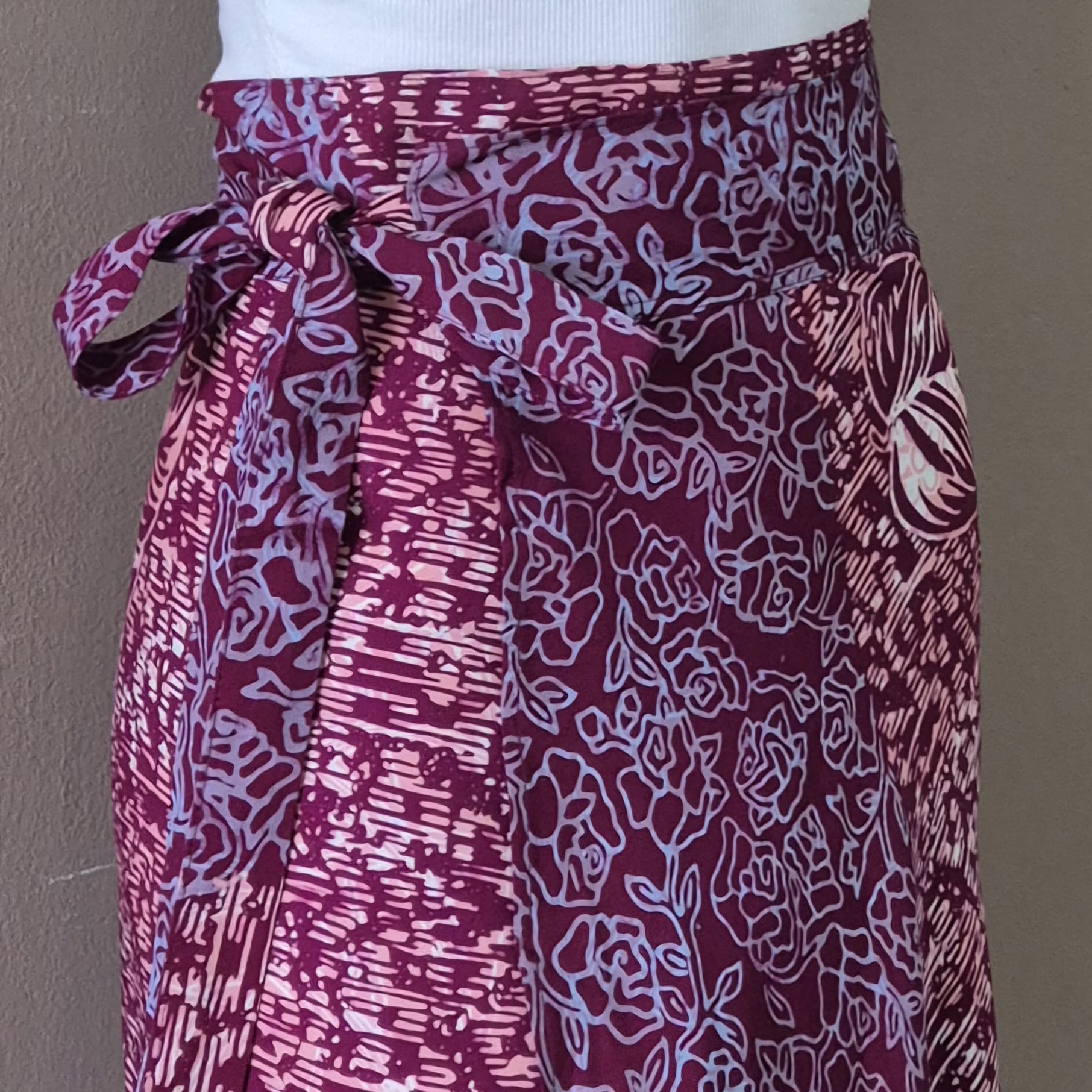 Wrap Midi Skirt