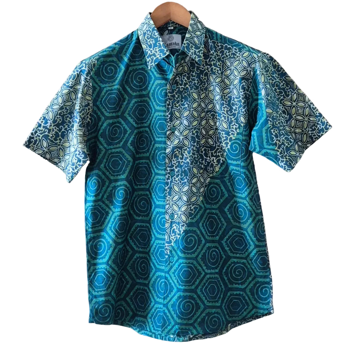 Batik Men's Short Sleeve Shirt