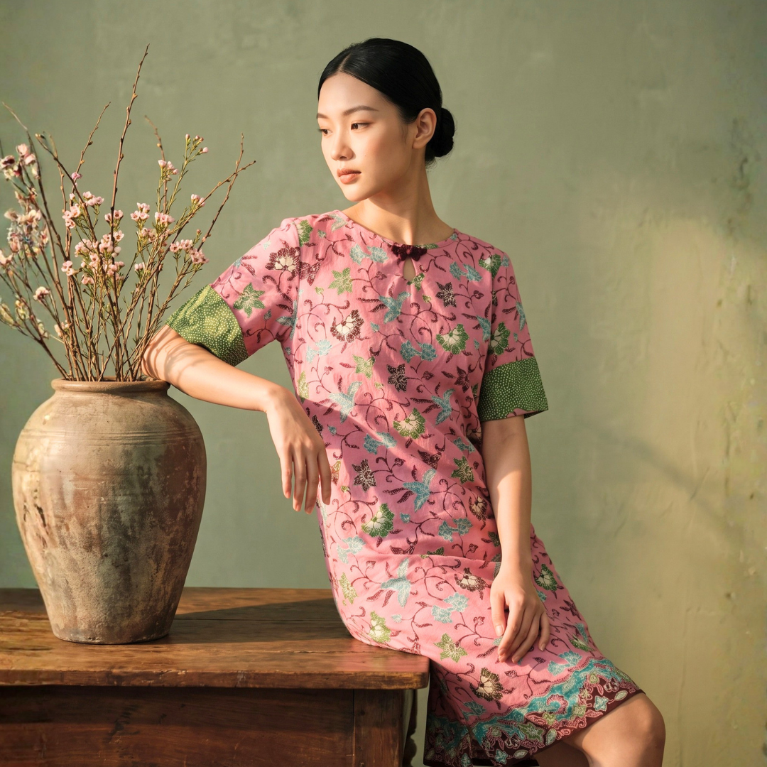 Flip Sleeve Dress - M