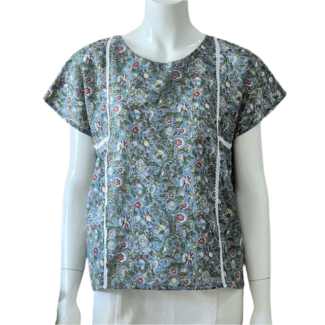 JP Lace Trim Top