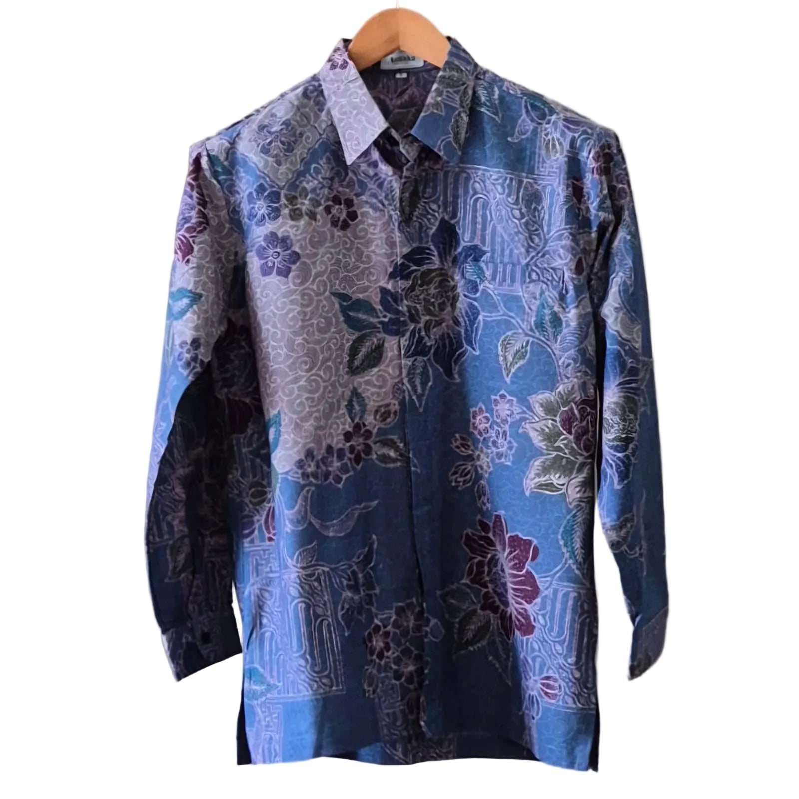 Regular Batik Men's Long Sleeve Shirt