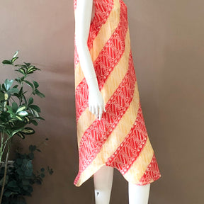 Modern Style Midi Dress - L