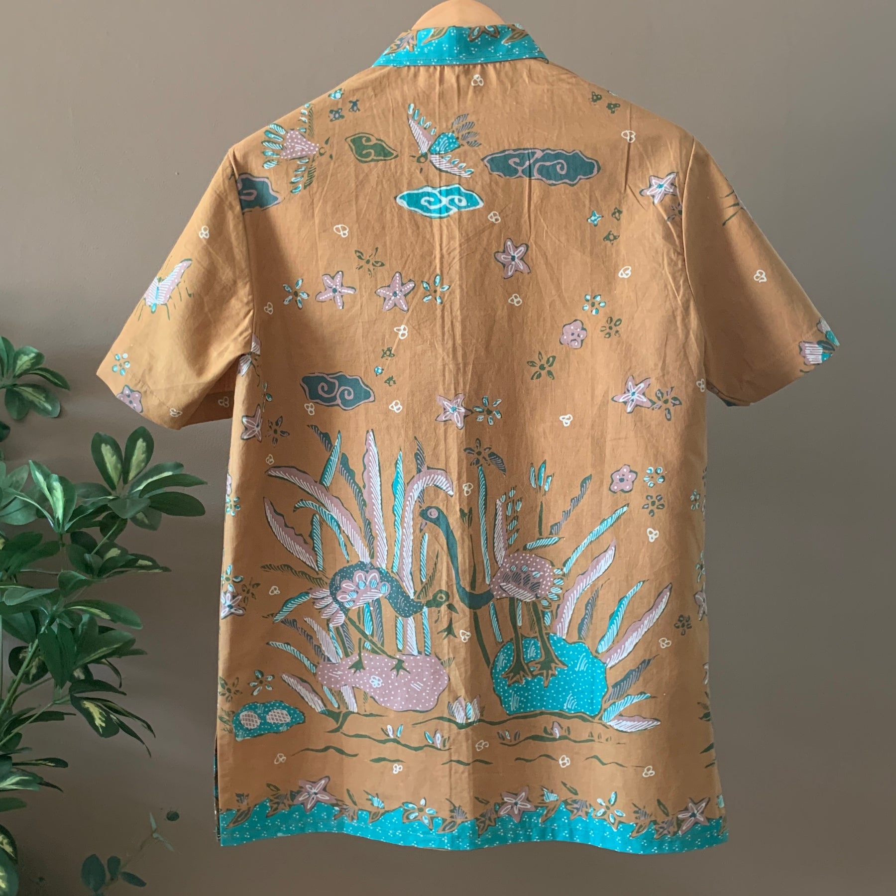 Batik Tulis Men's Shirt - S